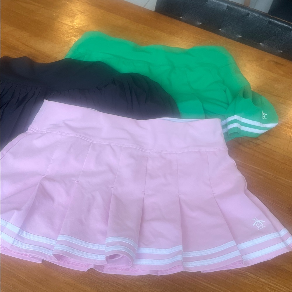 Penguin Munsing Pink Pleated Skirt Tennis Skirt - Picture 2 of 8